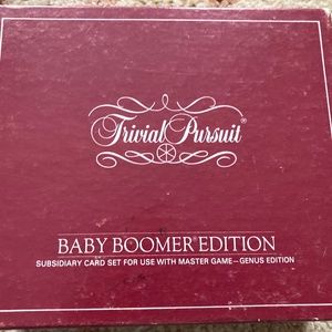 TRIVIAL PURSUIT - BABY BOOMER EDITION CARD - SALE! 2nd MD!